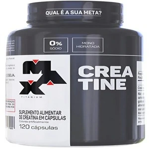 Creatina Max Titanium 120Caps