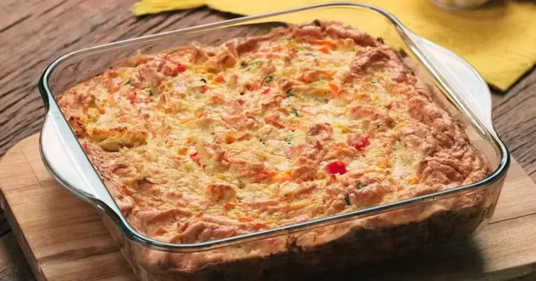 Torta de frango low carb