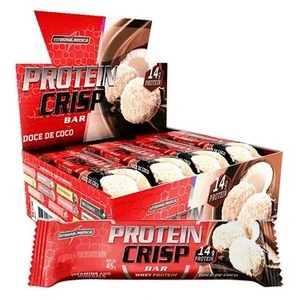 Barra de proteína Whey Crisp